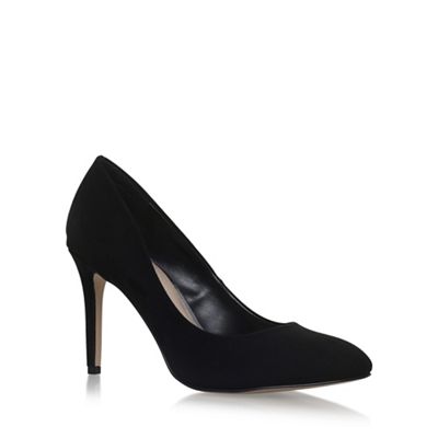 Black 'AIMEE' high heel court shoes